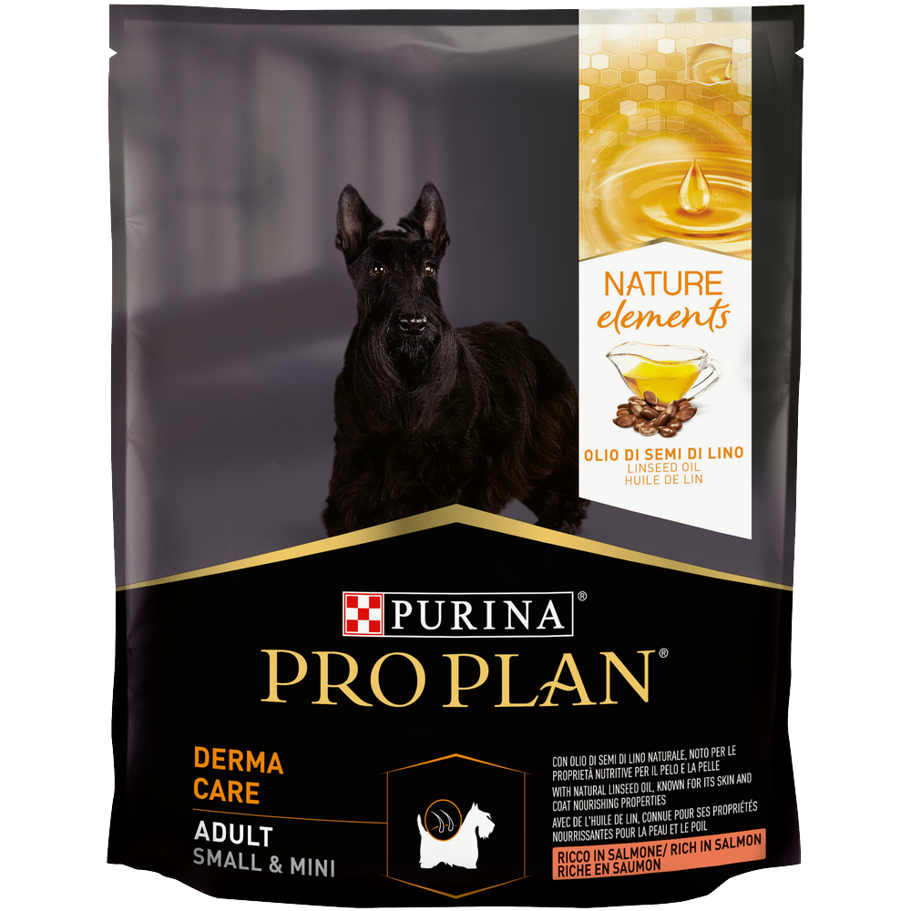 Сухой корм Pro Plan® Nature Elements для взрослых собак мелких и карликовых пород, с высоким содержанием лосося, 0.7кг