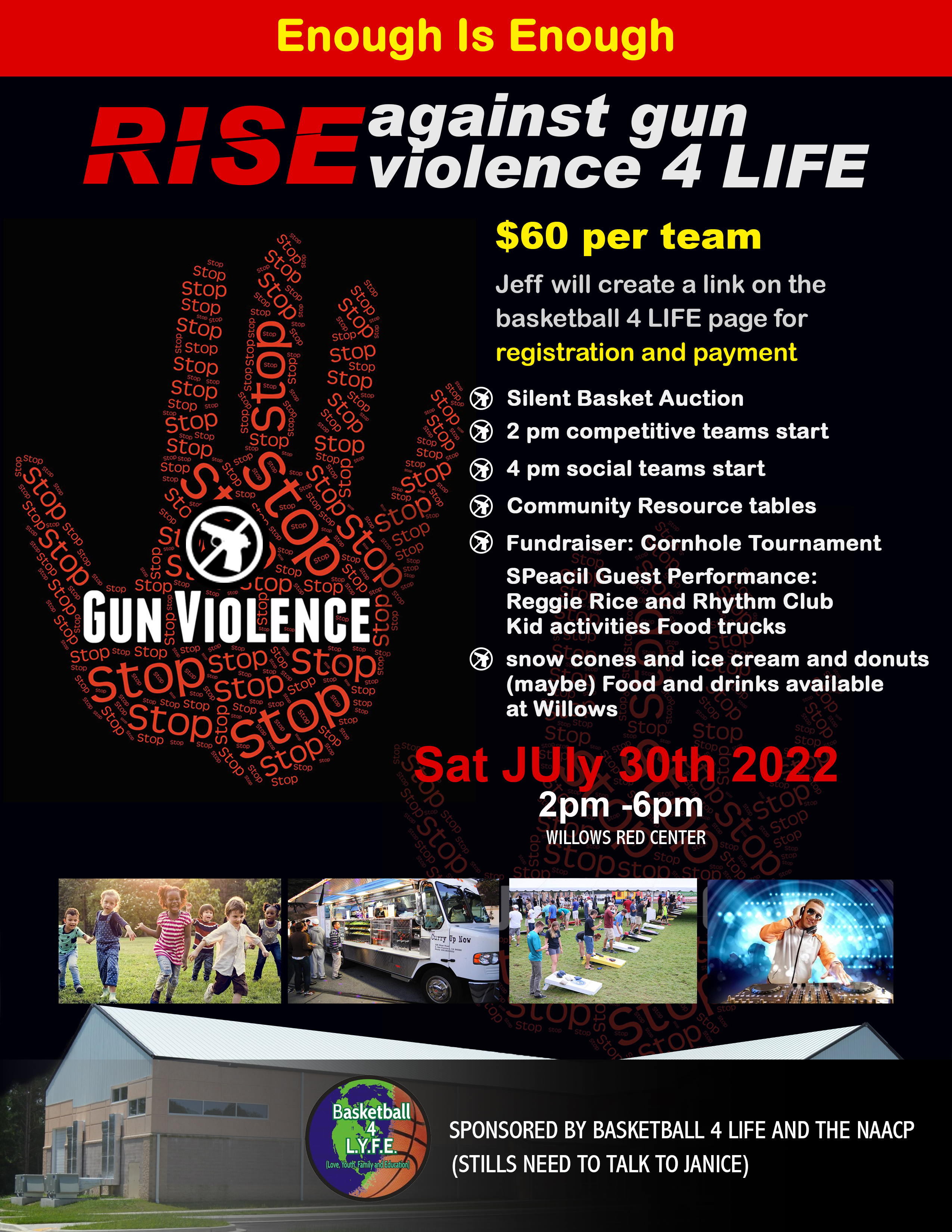 RISE against gun violence 4 LIFE