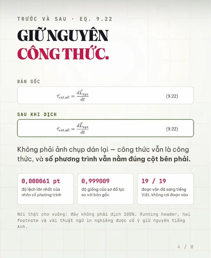Giữ nguyên công thức toán học khi dịch PDF