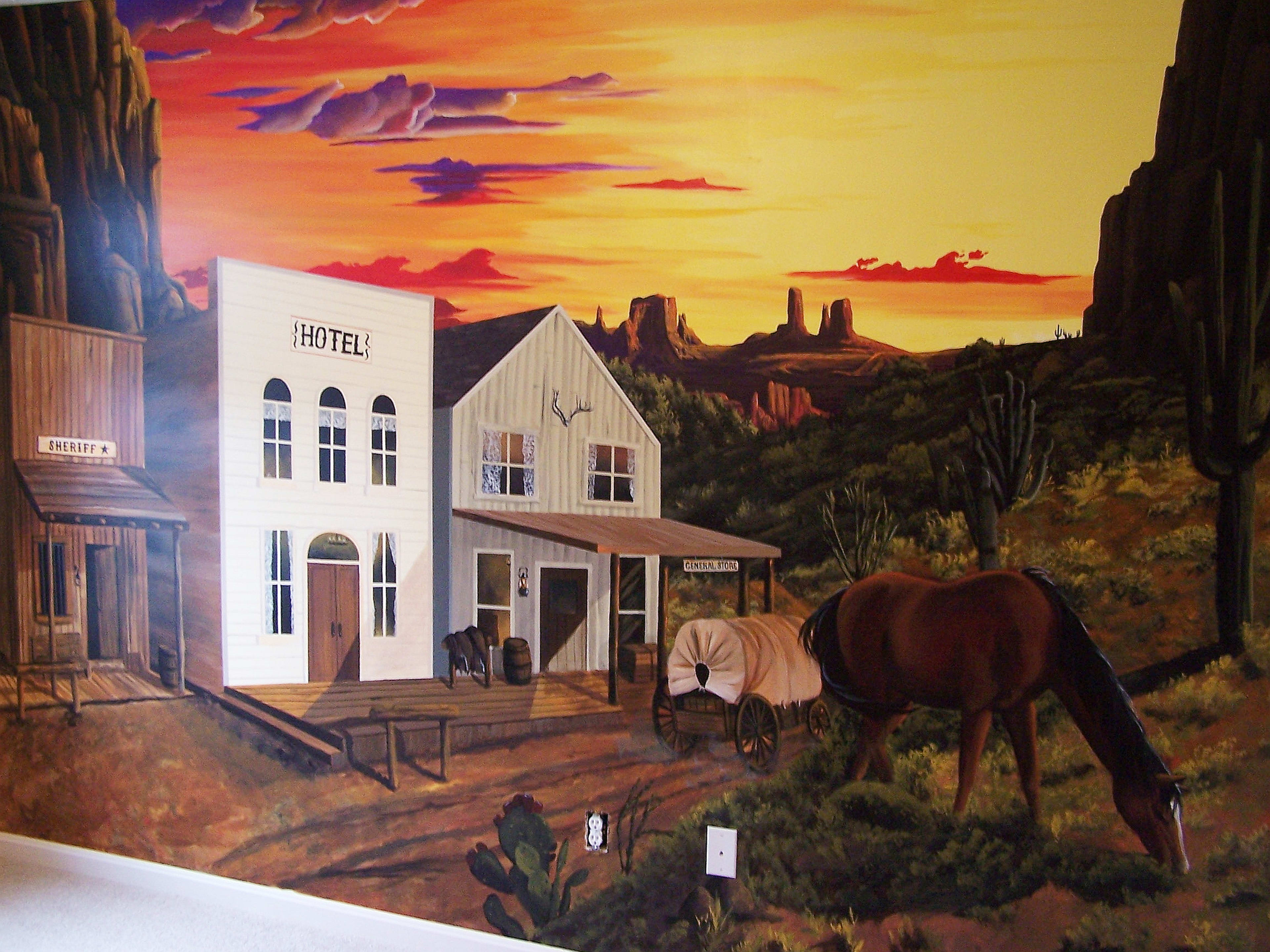 Old West Town