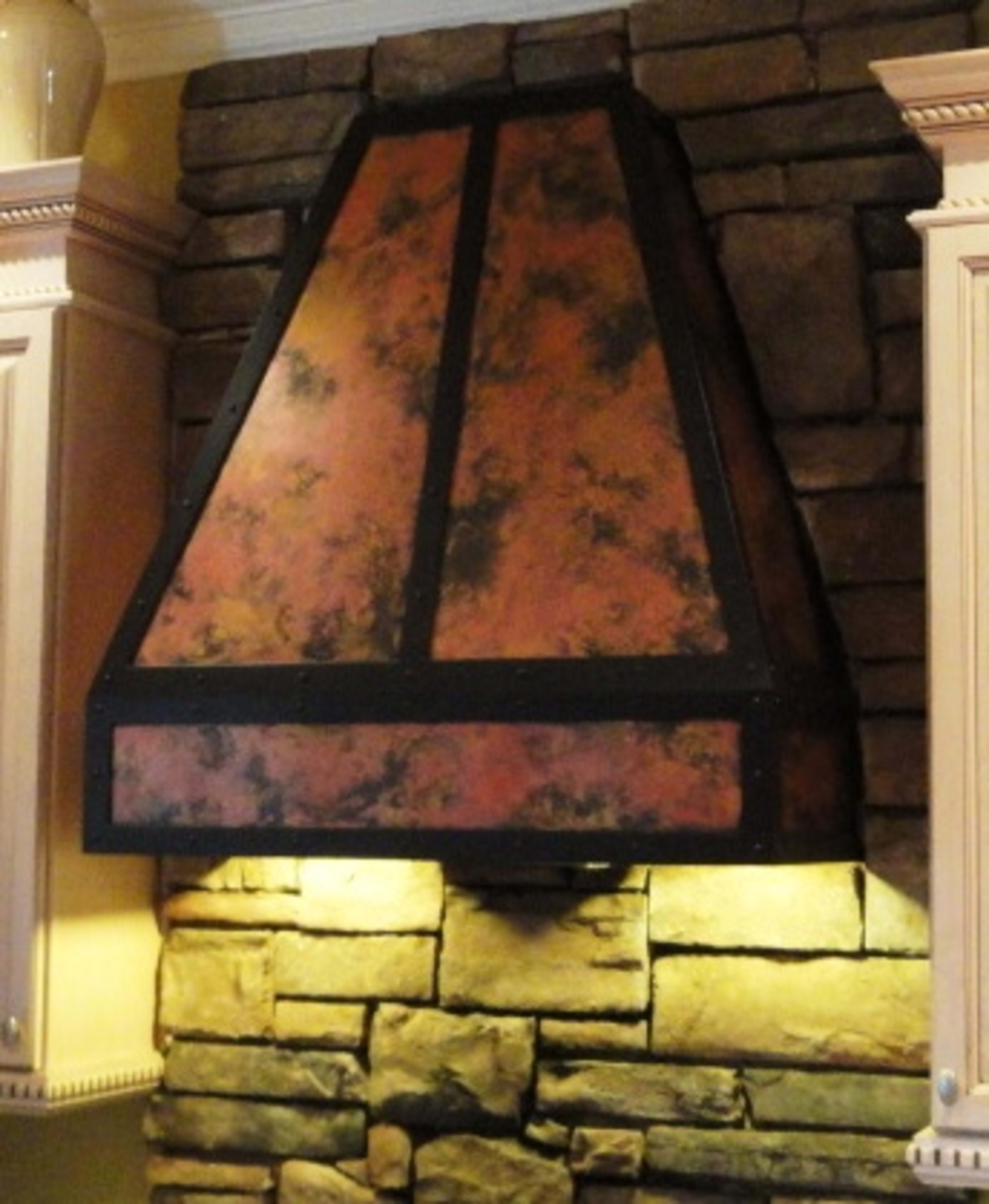 Faux Copper Hood