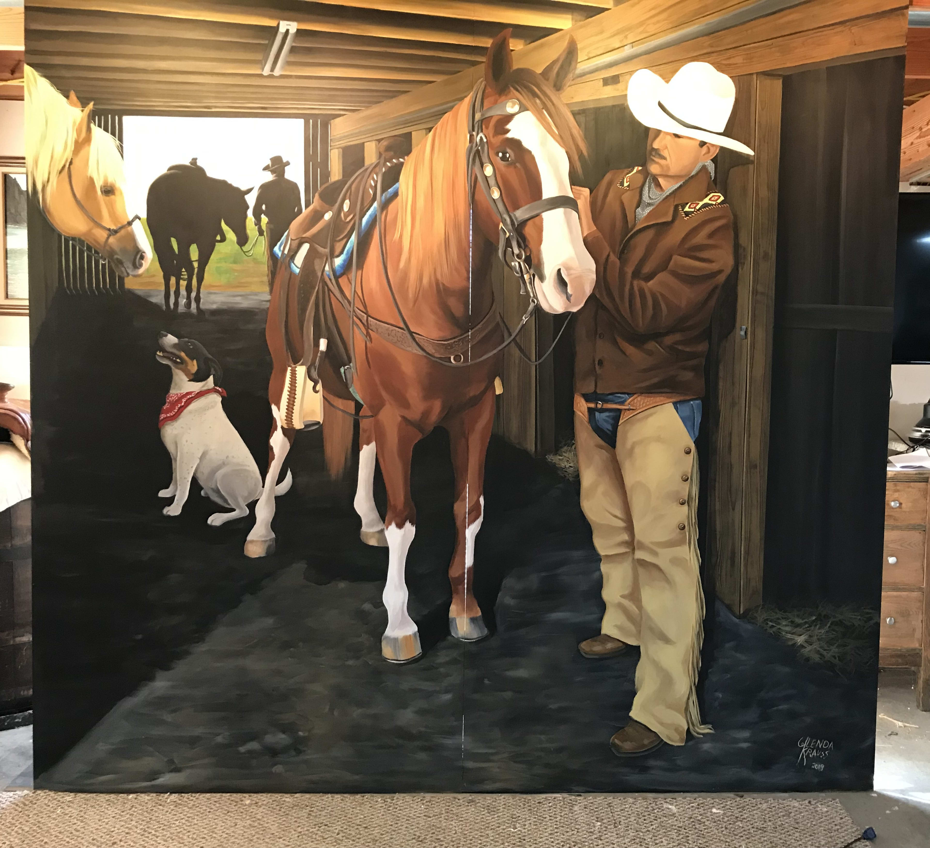 Colton's Saddle Up