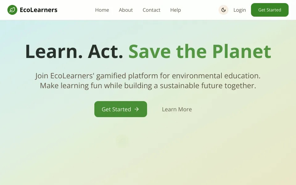 EcoLearners project preview