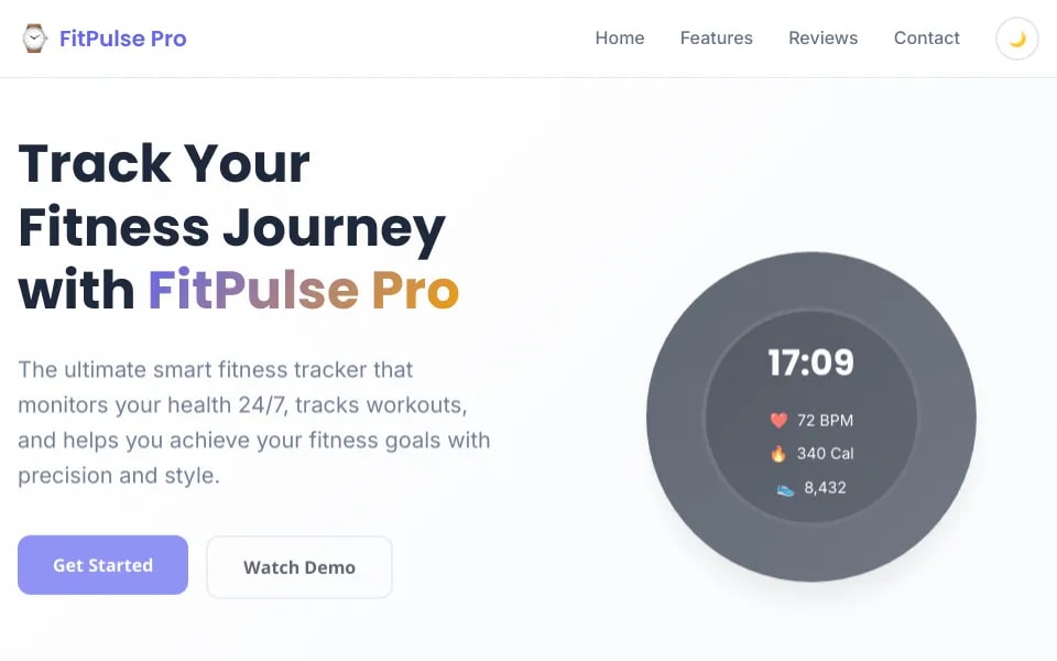 FitPulse Pro project preview