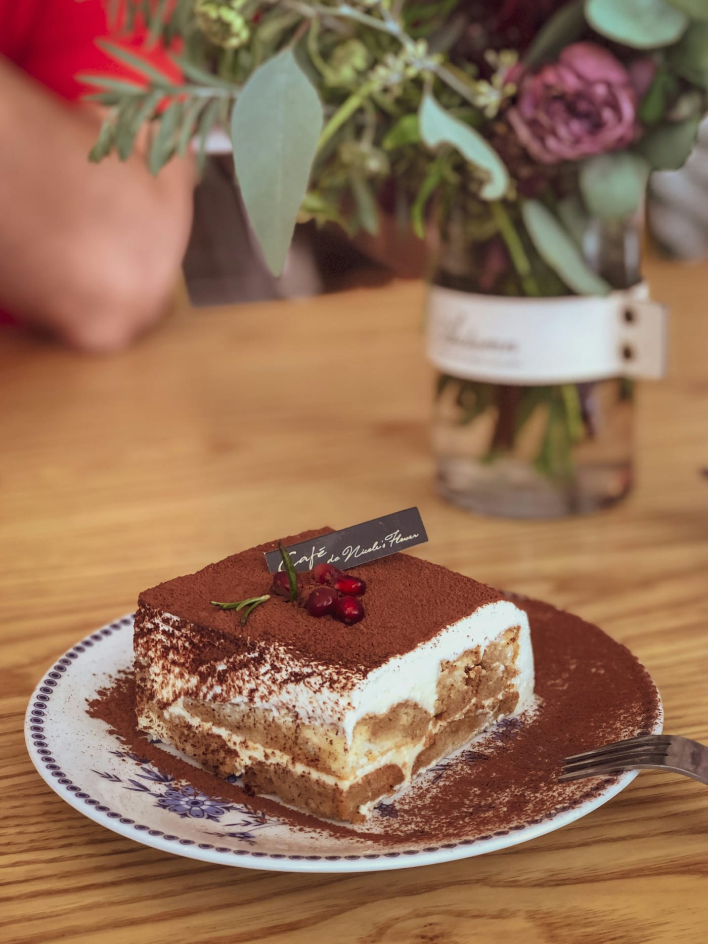 Tiramisu, layered by hand