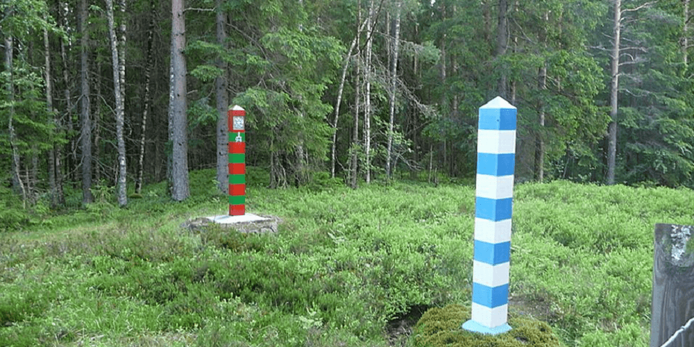 beer means crossing between Finaland and Russia borders