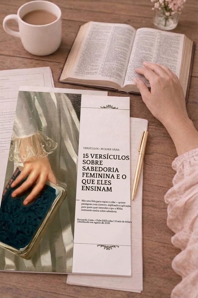 Estudo bíblico sobre a mulher sábia em PDF