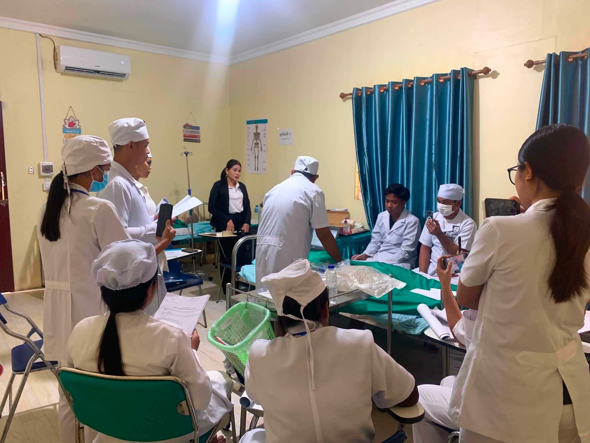 Practical Nursing Activities of the 9th Cohort Under the New Curriculum