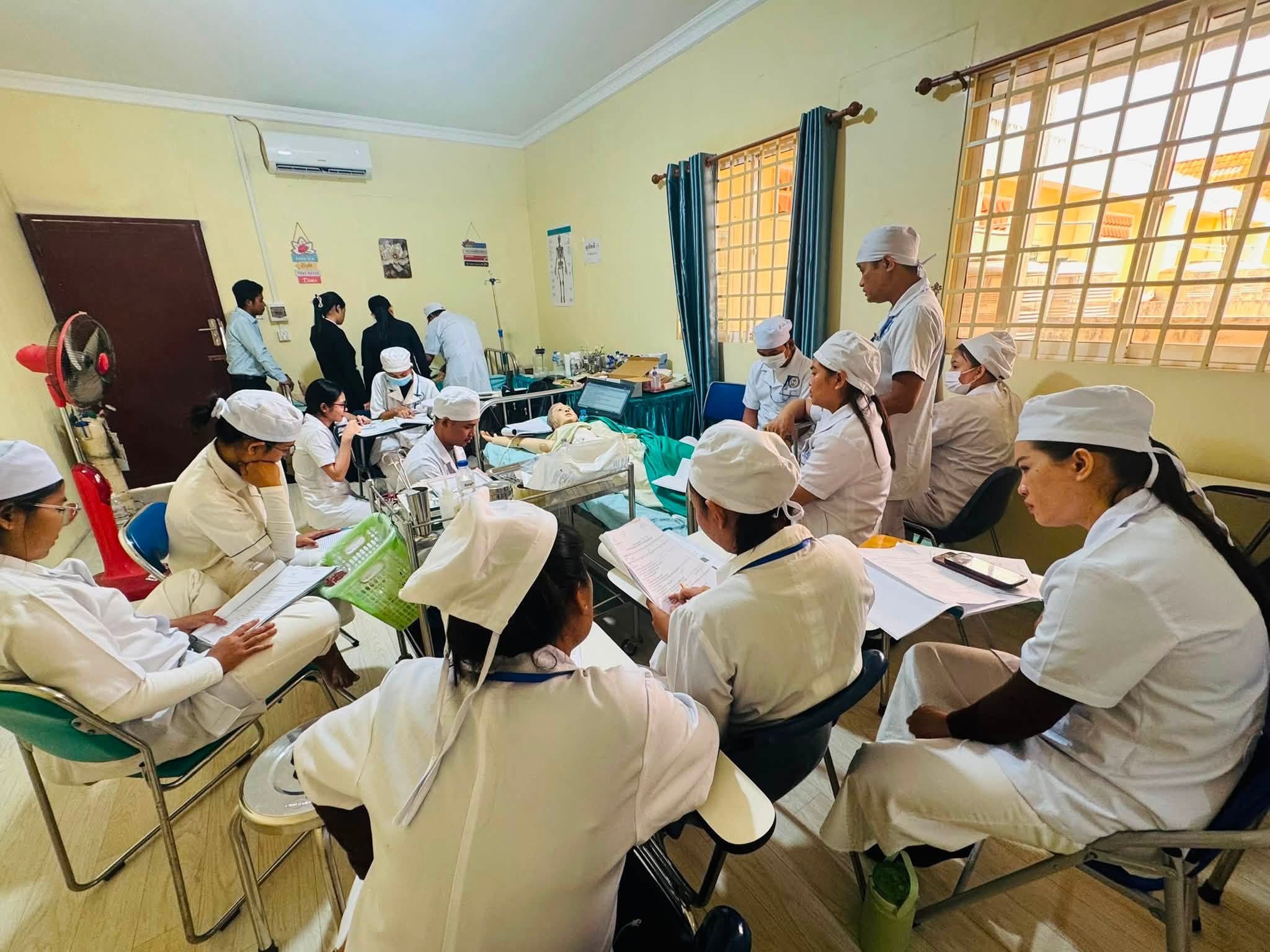Practical Nursing Activities of the 9th Cohort Under the New Curriculum