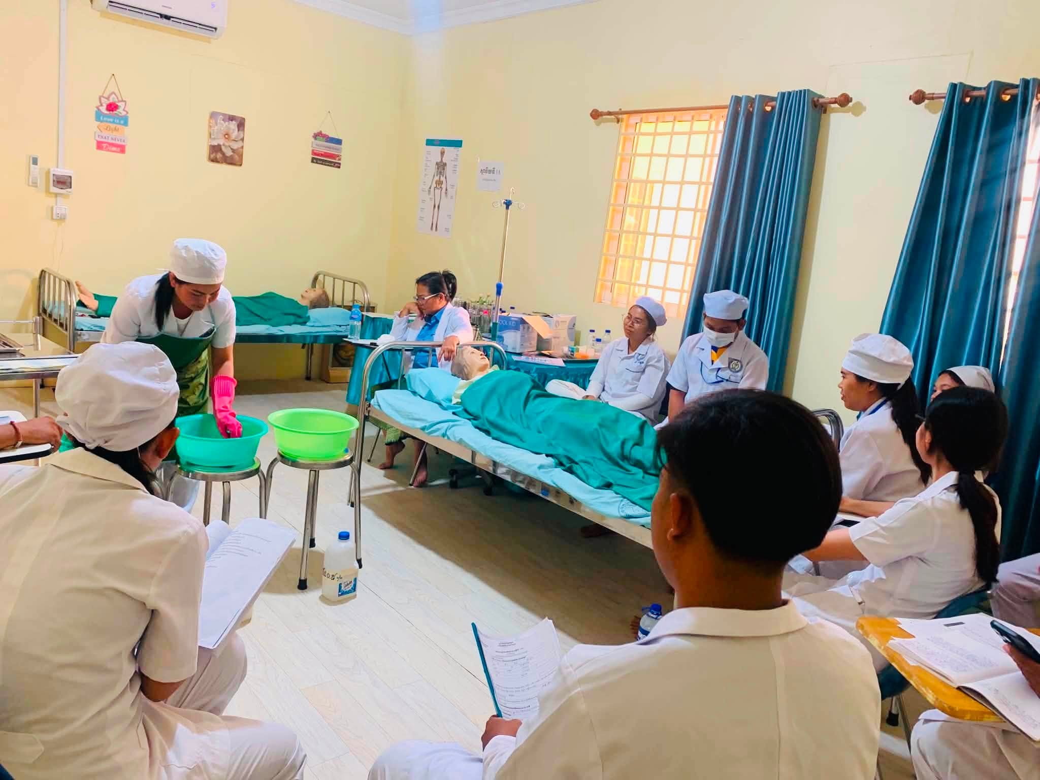 Practical Nursing Activities of the 9th Cohort Under the New Curriculum
