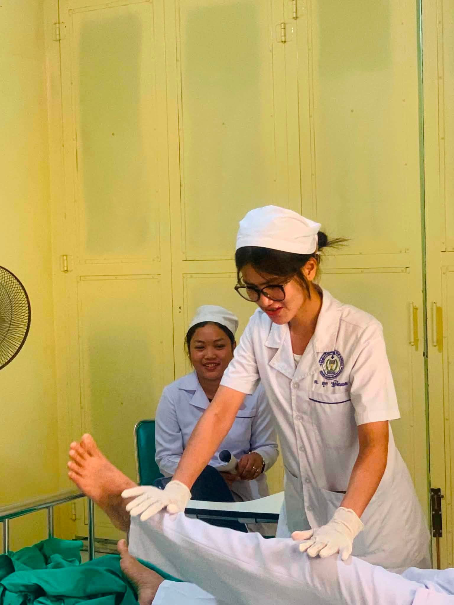 Practical Activities of 9th Cohort Nursing Students