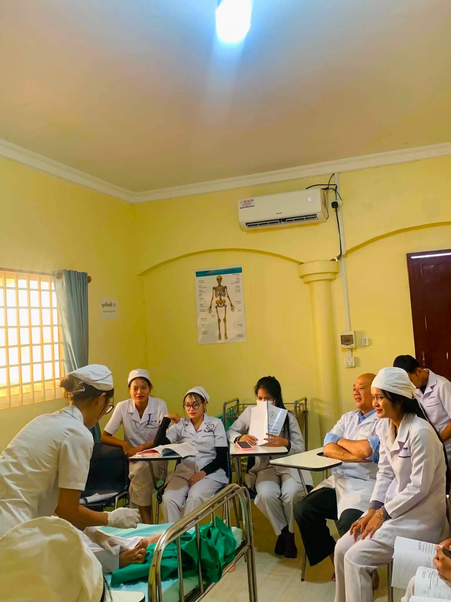 Practical Activities of 9th Cohort Nursing Students