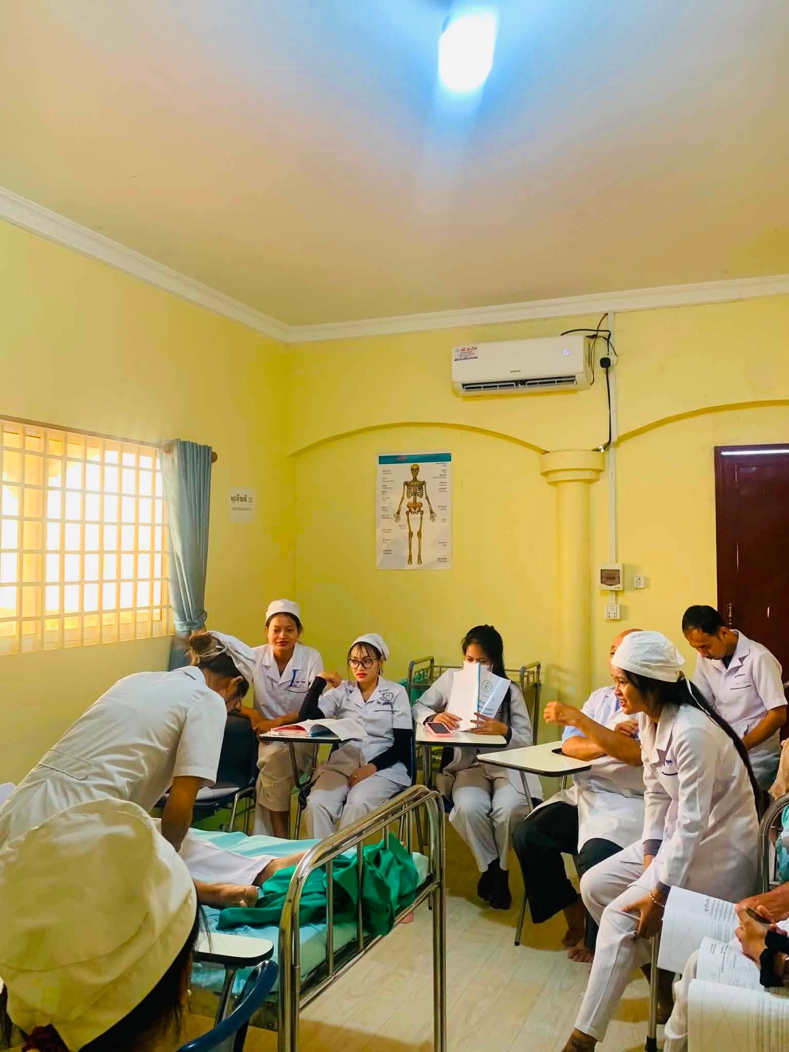 Practical Activities of 9th Cohort Nursing Students