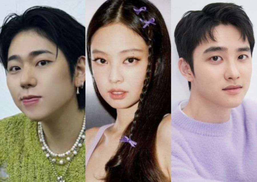Дженни из BLACKPINK и D.O. из EXO неожиданно появились на концерте Зико