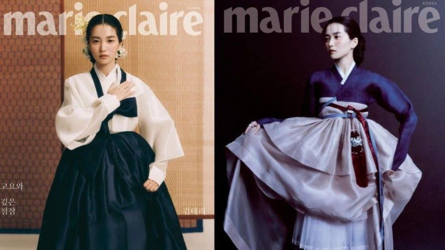 Ким Тэ Ри олицетворяет традиционную корейскую красоту в Hanbok Wave Project
