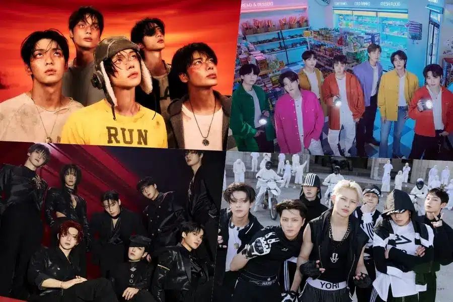 TXT, BTS, ATEEZ, ENHYPEN, ILLIT, Stray Kids и другие заняли высокие места в Billboard World Albums