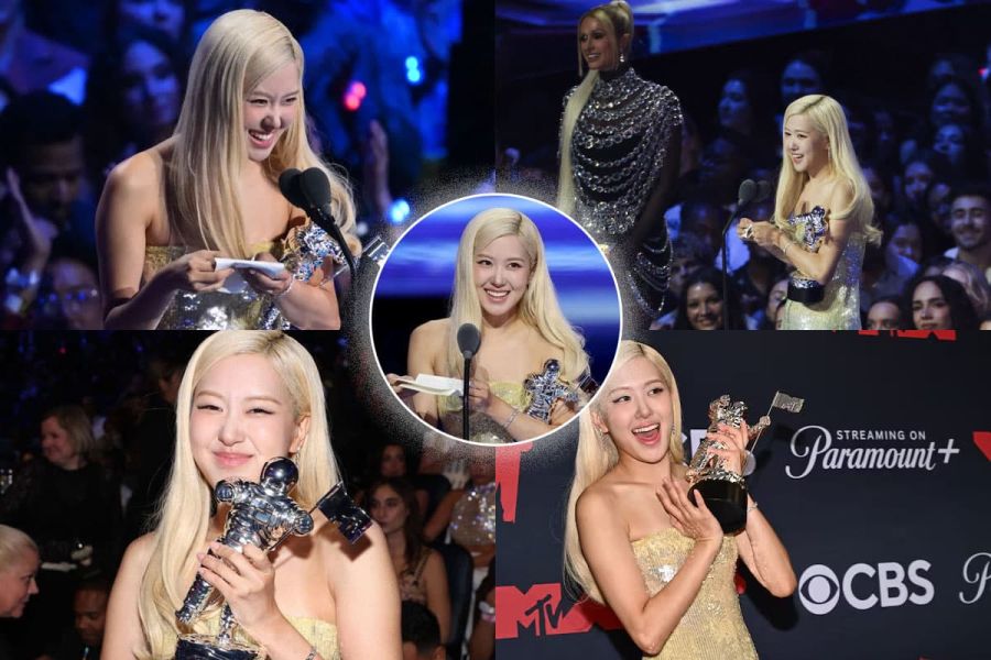 «Тедди-оппа, я получила награду!»: Розэ вошла в историю MTV VMA с премией «Песня года»