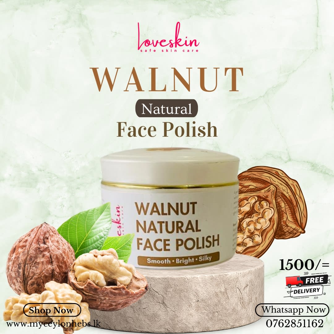Walnut Face Scrub by LoveSkin
