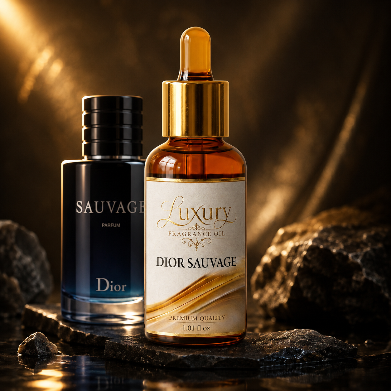 Inspired by Sauvage – 50ml Alcohol-Free Premium Perfume Oil by Dior