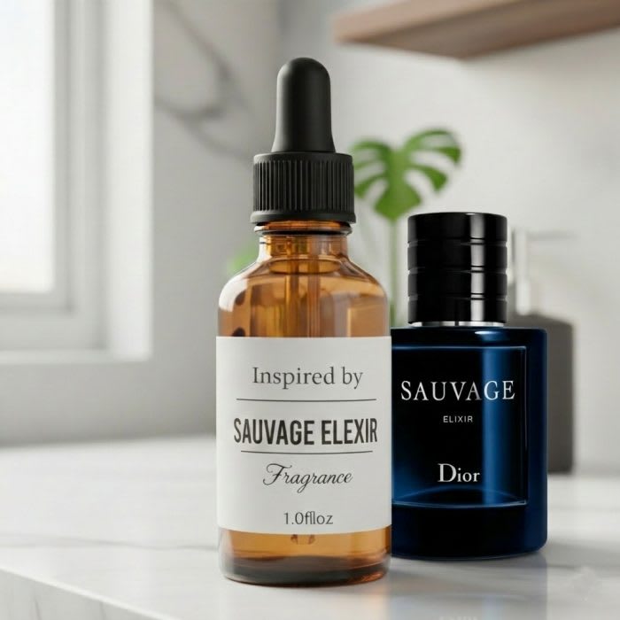 Sauvage Elexir Inspired – 50ml Alcohol-Free Premium Perfume Oil by Dior