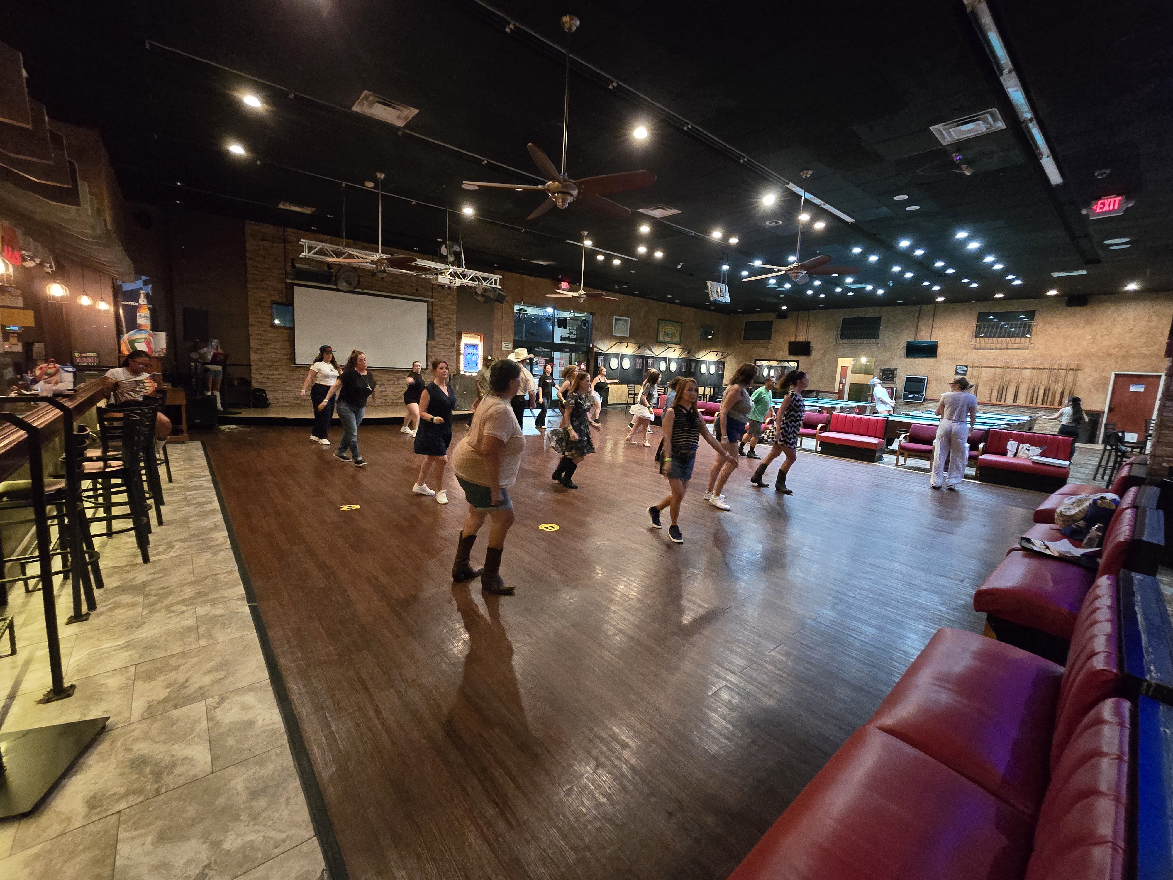 Line Dancing Pop-ups