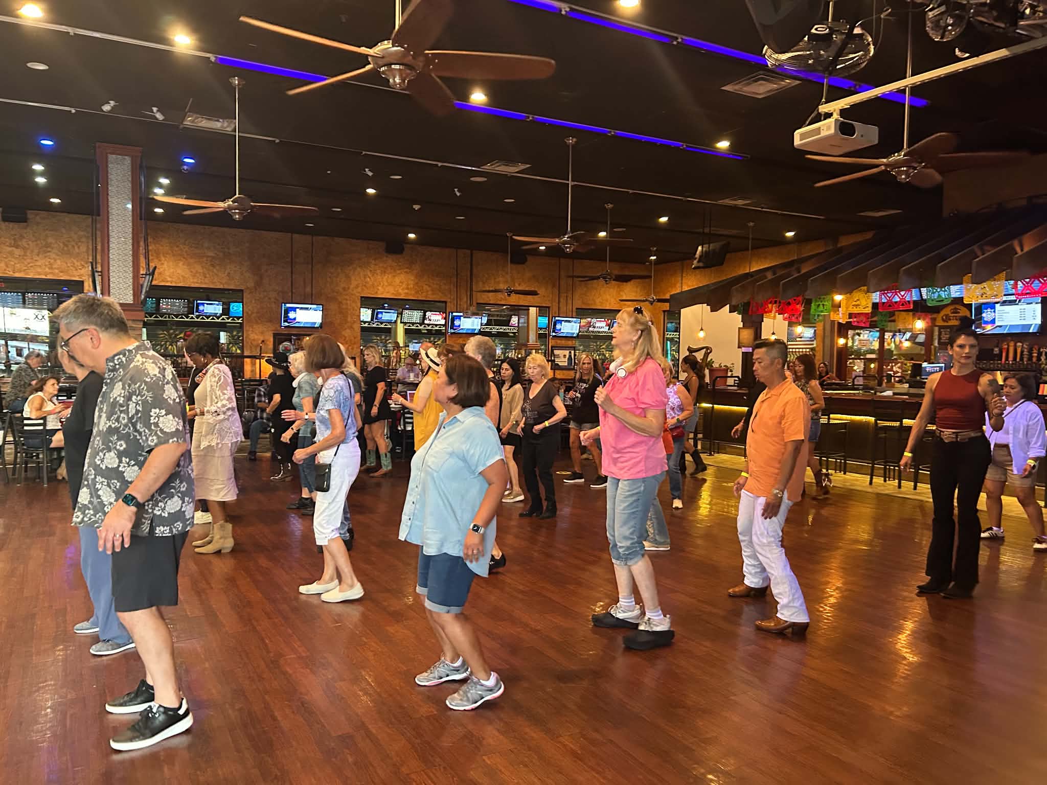 Line Dancing Pop-ups