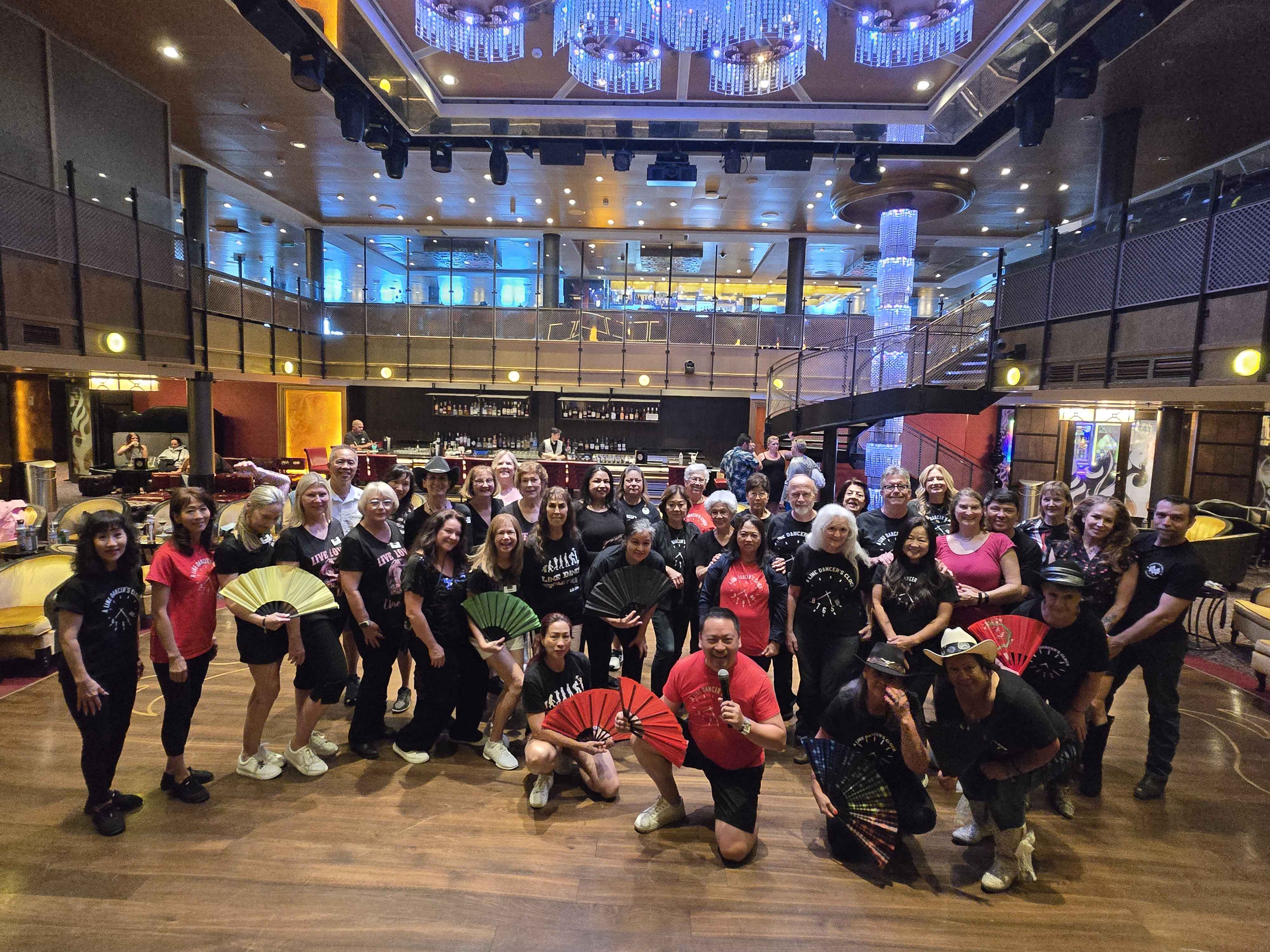 Line Dancing on Cruises