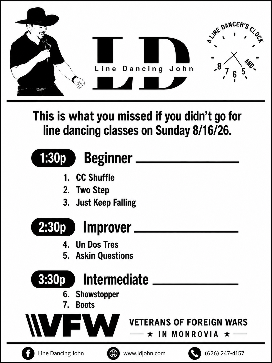 Line Dancing Lesson