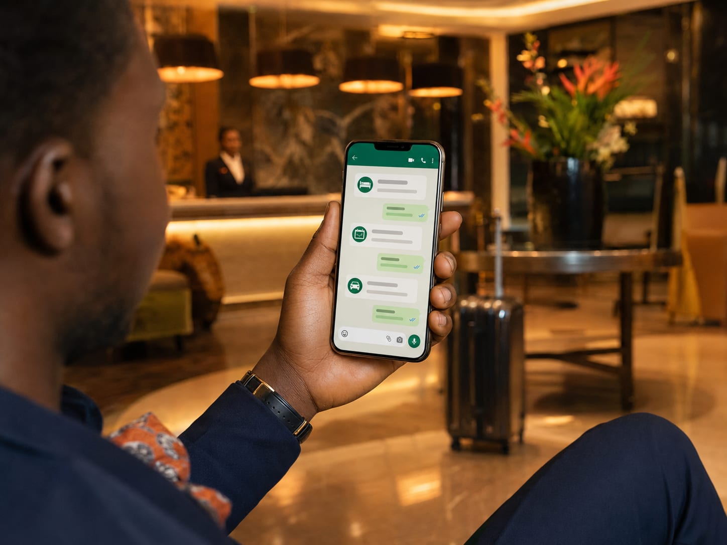Hotel and hospitality WhatsApp automation for rates, availability, check-in, and booking-ready questions
