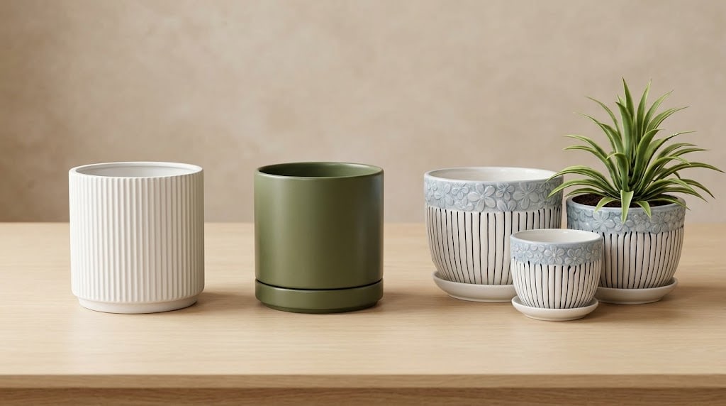 9 Ceramic Planters That Make a Room Feel Finished