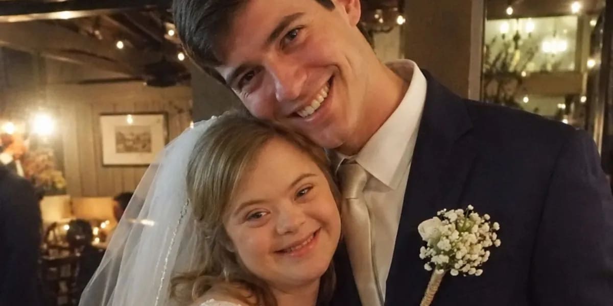 My best friend married my sister who has Down syndrome – then he said a few words that turned everything I thought I knew upside down