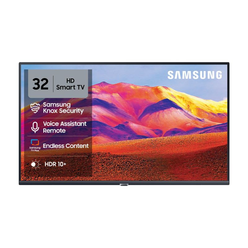 Samsung 80 cm (32 inch) HD Ready LED Smart Tizen TV 2026 Edition with Voice Assistance Remote Control 150+ Free Channels HDR 10+ Support PurColor Samsung Knox Security Object Track