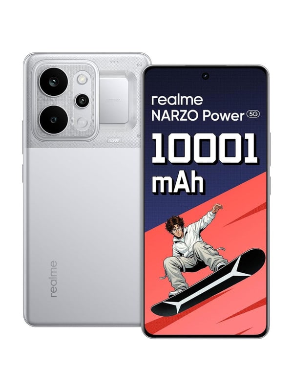 realme Narzo Power 5G (Titan Silver, 256 GB)