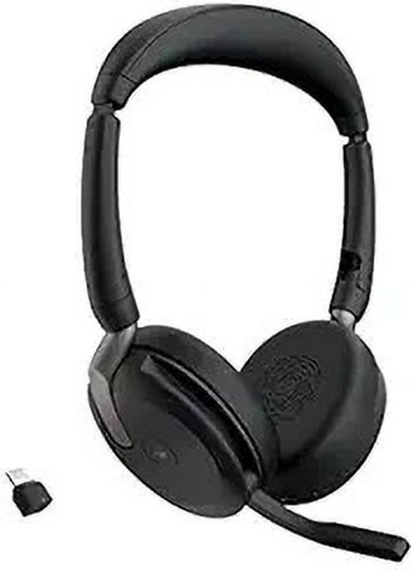 JABRA Evolve2 65 Flex Wireless Bluetooth Headset with ANC, USB-C Bluetooth