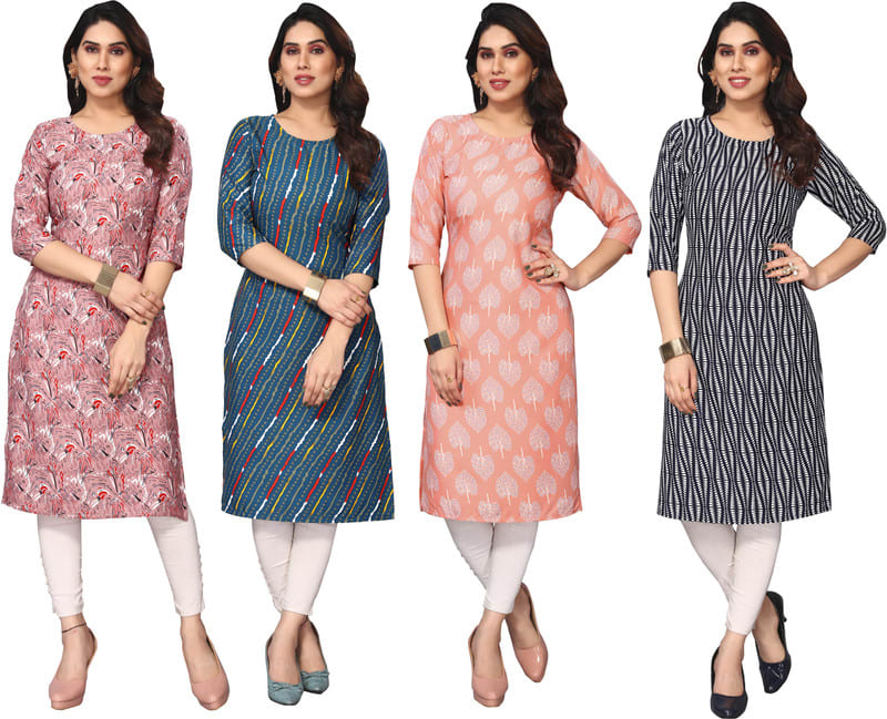 KETAKI FASHION Women Printed Straight Kurta