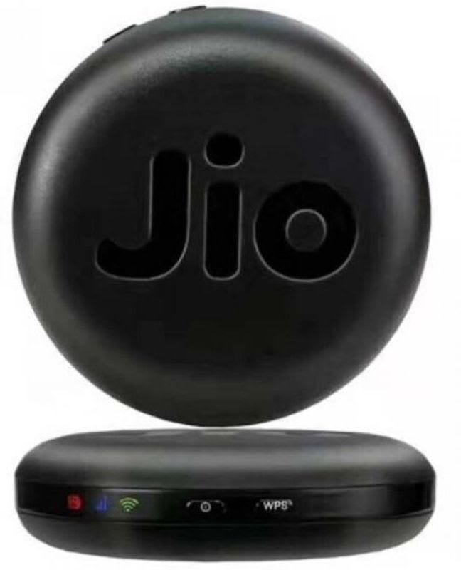 JioFi Wireless 150 Mbps 4G Router 4G Router 2.4 GHz 150 Mbps Wifi Speed NA Internal Antenna NA