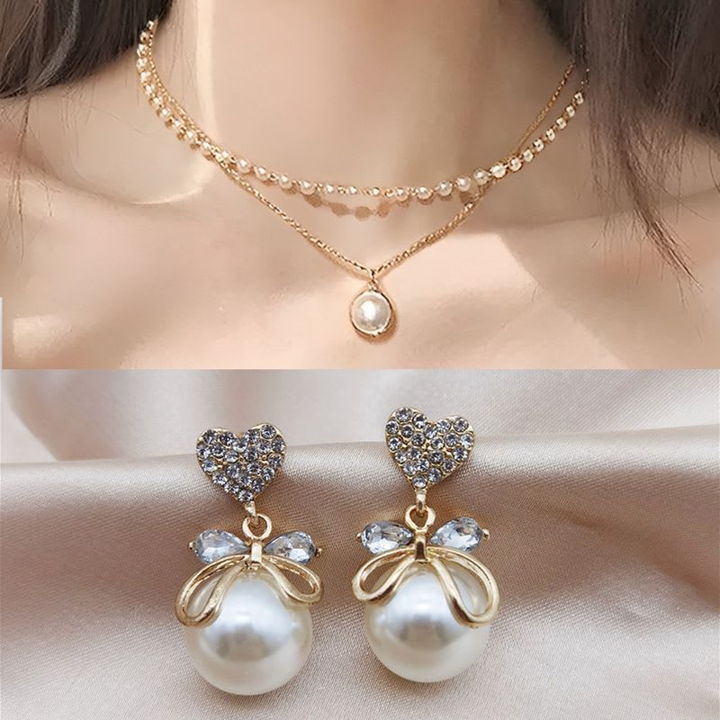 rk arts Alloy Gold-plated Gold Jewellery Set