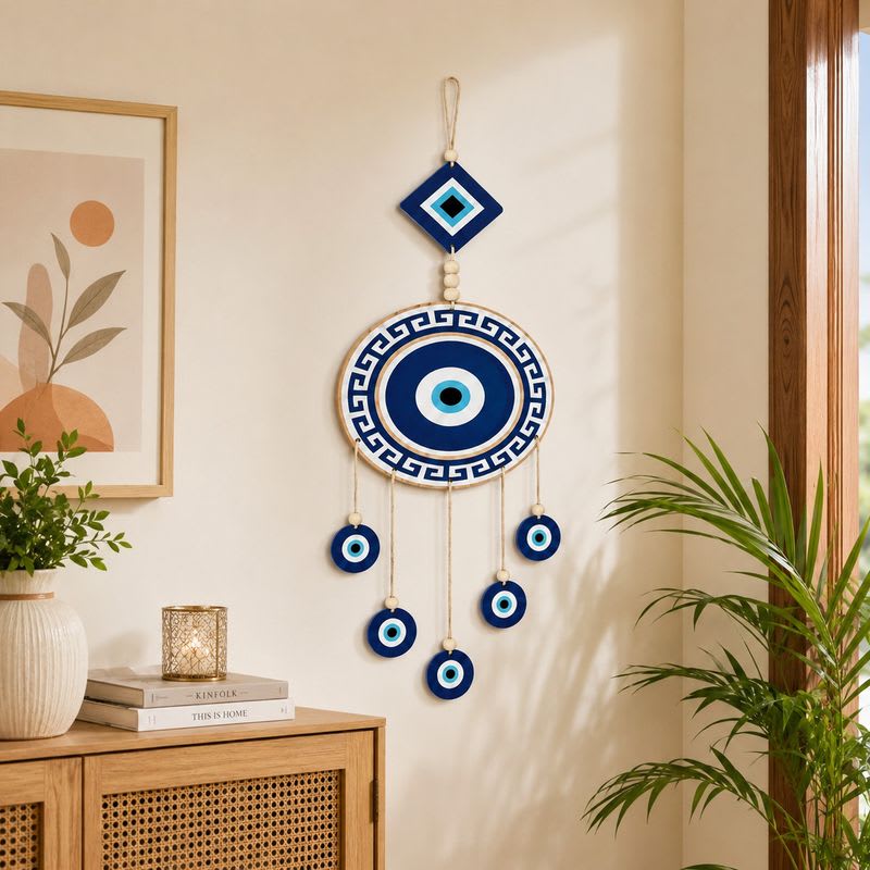 Unnati times Evil eyes Wall Hanging For wall Decorative Item