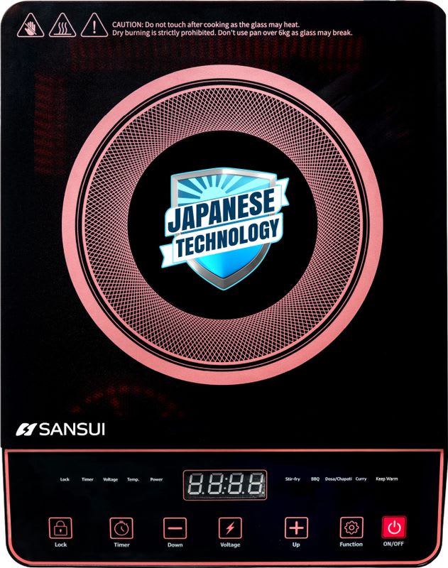 Sansui 2200 W Radiant Cooktop Touch Panel