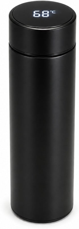 smartshelfx Smart Temperature Display Bottle 499 ml Steel Bottle