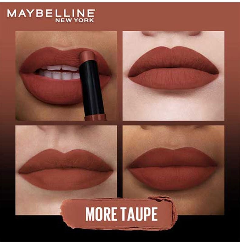 MAYBELLINE NEW YORK Color Sensational Ultimattes Lipstick | Matte Finish |