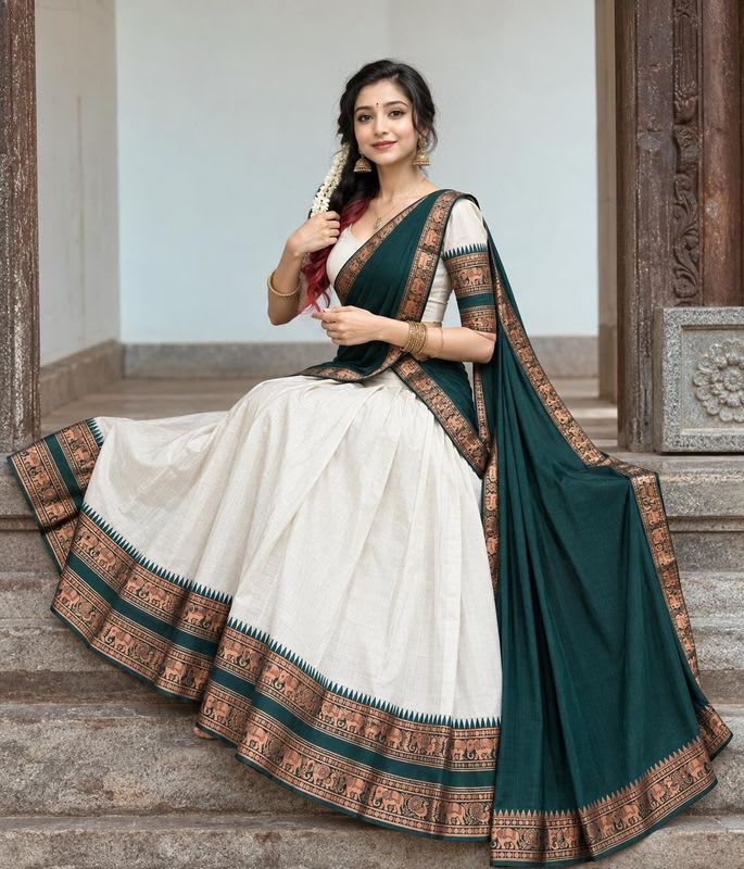 Vaani fashion Embellished Semi Stitched Lehenga Choli