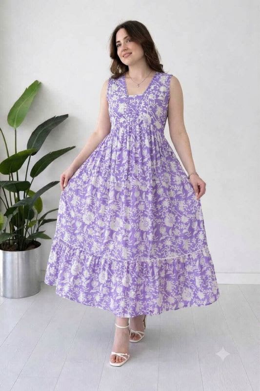 TWENTYUP Women Fit and Flare Multicolor Midi/Calf Length Dress