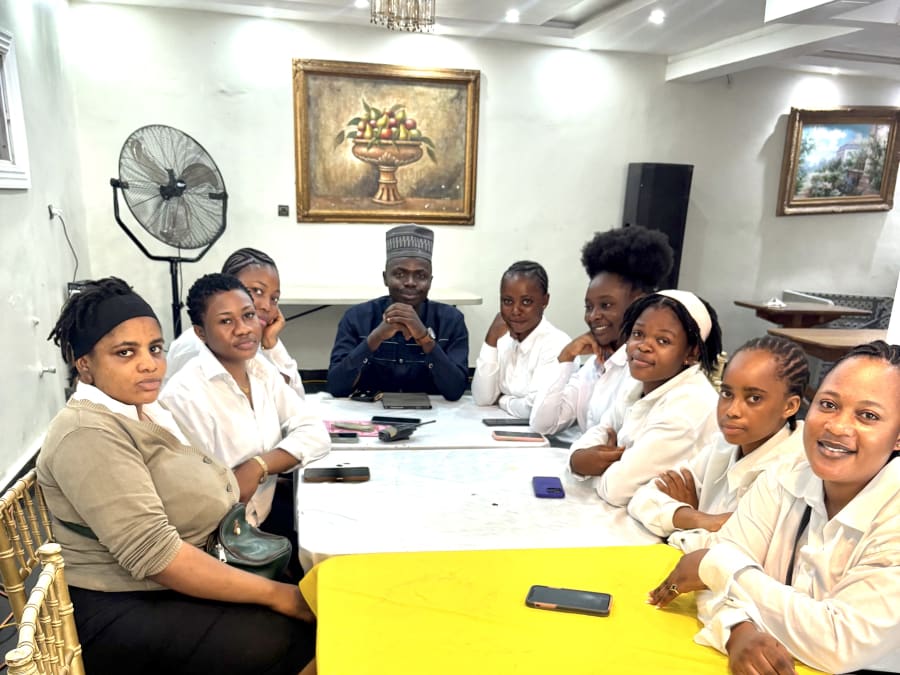 Meeting with staff