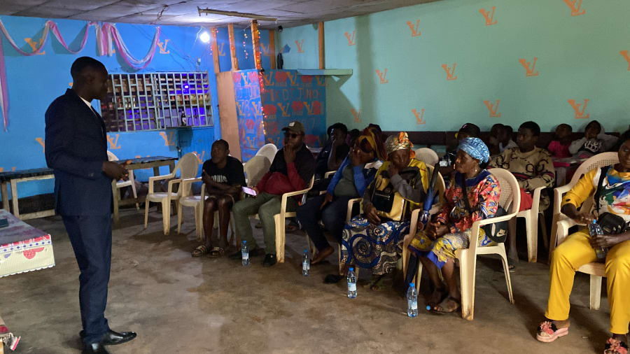 Community work at GBHS Ndung-Nwa