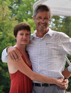 Patsie & Kris Owners of Barge Johanna