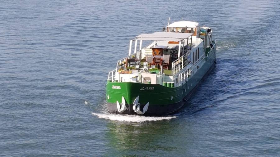 barge Johanna on the Seine river