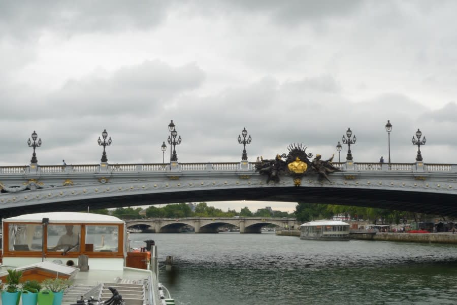 On the Seine, bridges of Paris