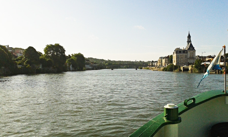 Johanna sur la Haute Seine