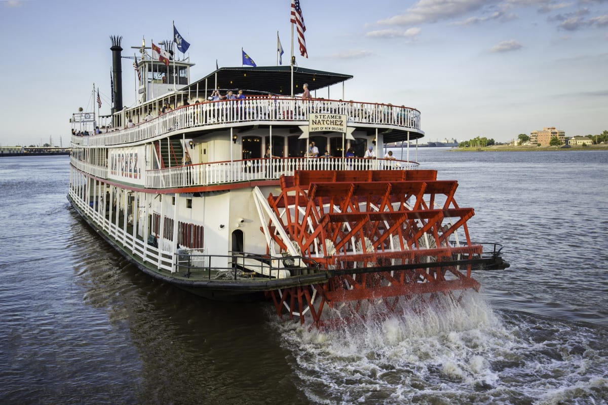 Schaufelraddampfer Natchez, Louisiana
